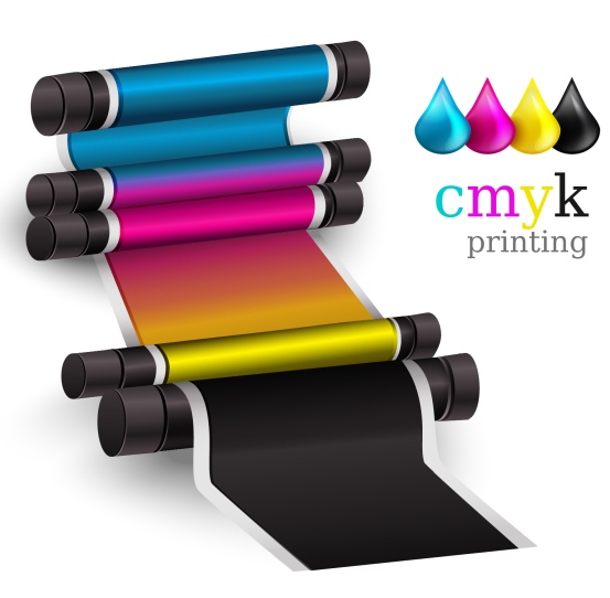 CMYK w drukarni katowice